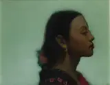 Kerri-Jane Evans, Young Woman in Profile II