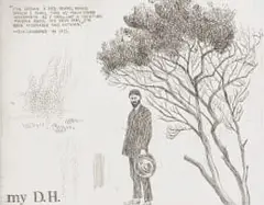 Anton Kannemeyer, My D.H., etching on paper