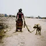 Abdullahi Mohammed with Mainasara Ogere-Remo, Nigeria by Pieter Hugo, 2007, colour digital photographic print on paper, sold Oct 2022
