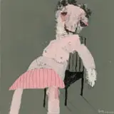 Bastiaan van Stenis, Figure II, mixed media on canvas
