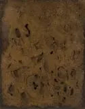 Aileen Lipkin, Abstract in Sand, mixed media on board
