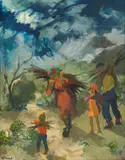 Marjorie Wallace, Wood Carriers