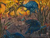 Zakkie Eloff, Serval and Guinea Fowl