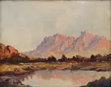 Hugo Naude, Mountain and Lake