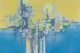 Dirk Meerkotter, Mirage, colour screenprint on paper