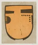 Hannes Harrs, Abstract in Ochre
