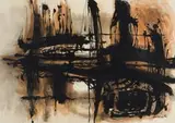 Armando Baldinelli, Abstract in Black