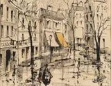 Arthur Edward Cantrell, Street Scene