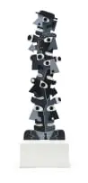 Norman Catherine, Business Totem, painted wood