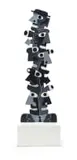 Norman Catherine, Business Totem, painted wood
