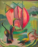 Maggie Laubser, Birds and Boats