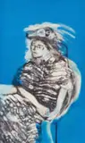 Portrait Of A Woman by William Kentridge, monotype on paper, sold Nov 2022