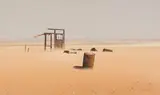 Keith Alexander, Desert Landscape, oil on canvas