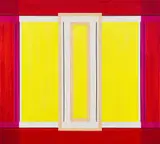 Hannatjie van der Wat, Module Yellow Light Hansa, acrylic on canvas
