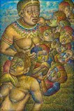 Helen Sebidi, The Grandmother Bears The Mother's Children