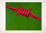 Norman Catherine, Grass is Greener, offset lithograph on paper