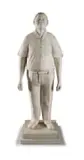Ann Marais, Everyman, 2010, porcelain on a wooden base