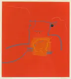 Norman Catherine, Motherhood, colour screenprint on paper