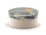 Barry Dibb, Biscuit Porcelain Box and Cover, porcelain
