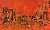 Arthur Edward Cantrell, Red Cityscape