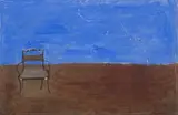 Arabella Caccia, Hugo's Chair, oil on board