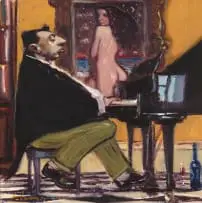 Joe Hargan, The Sensualist, oil on canvas