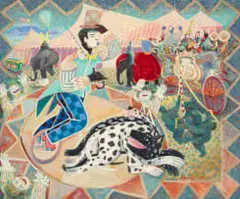 Hardy Botha, Circus Scene, 2007, oil on canvas