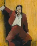 Karl Gietl, Things Weren't Always Like This, oil pastel on paper