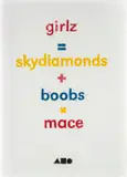 Avant Car Guard, girlz=skydiamonds+boobs x mace, linocut on paper