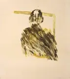Herman Van Nazareth, Figure, lithograph on paper