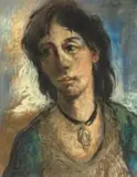 Alexander Rose-Innes, Portrait of a Woman, pastel on paper