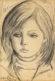 Johannes Meintjes, Portrait of a Girl