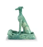 Nico Masemola, Green-glazed Hound and Hare