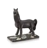 Nico Masemola, A Dark Brown-glazed Pony