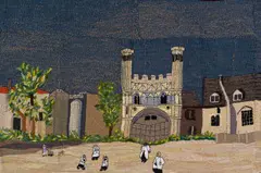 Keiskamma Art Project, Canterbury, from the Sin of Omission series, 2019, embroidery on cotton
