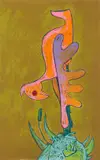 Fred Schimmel, Baby Bird, colour screenprint on paper