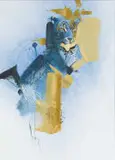 Keith Joubert, Leopard, oil on canvas board