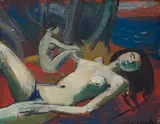 Maurice van Essche, Nudes on the Riverbank
