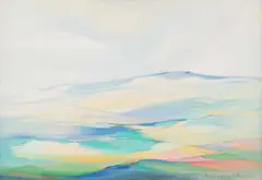 Aleksanders Klopcanovs, Landscape I, oil on canvas