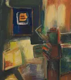 Pranas Domšaitis, Abstract Interior