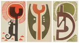 Hannes Harrs, Abstract Forms , three