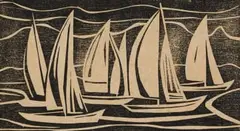 Anna Vorster, Zeekoeivlei, woodcut on paper