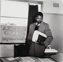 Jürgen Schadeberg, Mandela in his Law Office, 1952, gelatin silver print