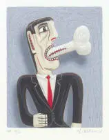 Bone Eater by Norman Catherine, digital print, sold Jul 2022