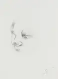 Nelson Makamo, Face, charcoal on paper