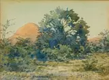 Erich Mayer, Landscape with Trees