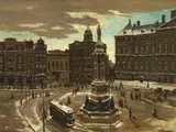 Tinus de Jongh, De Dam, Amsterdam