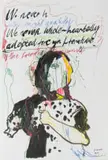 Untitled III (we never wholeheartedly adopted foreign literature) by Kudzanai Chiurai, ink, oil pastel, coloured pencil and graphite on paper, offered Sep 2022