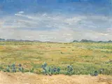 Adolph Jentsch, South West Africa Landscape, oil on canvas