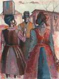 Gerard Sekoto, Group Talking